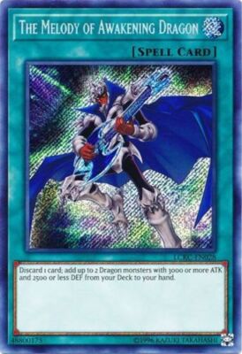 Yugioh! The Melody of Awakening Dragon - LCKC-EN028 - Secret Rare - Unlimited Ed-image