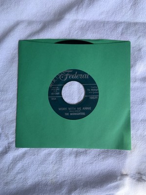 HANK BALLARD & MIDNIGHTERS - WORK WITH ME ANNIE 45RPM on FEDERAL LABEL-image