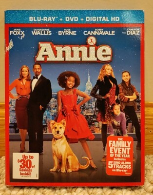 Annie (Blu-ray + DVD) Sealed, Brand New!-image
