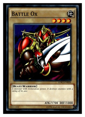 2016 Yu-Gi-Oh! #LDK2-ENK09 Battle Ox-image