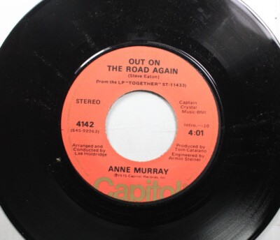 Country 45 Annie Murray - Out On The Road Again / Sunday Sunrise On Capitol-image