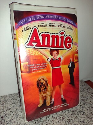 Grease VHS & Annie VHS Movies Both Are Special Anniversary Limited Editions NEW.-image