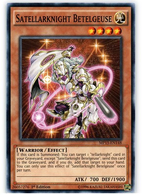 Yugioh! LP Satellarknight Betelgeuse - MP15-EN148 - Common - 1st Edition Lightly-image