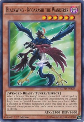 x1 Blackwing - Kogarashi the Wanderer - LC5D-EN129 - Common - 1st Edition - Lege-image