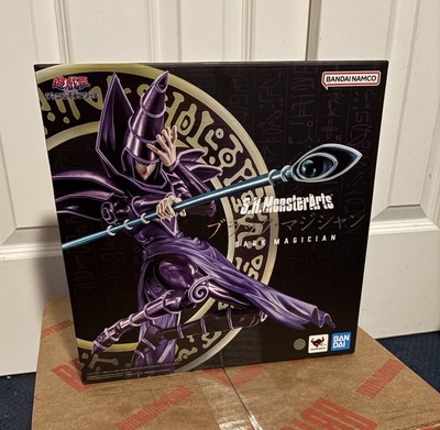 BANDAI S.H.MONSTERARTS YO-GI-OH! DUEL MONSTERS DARK MAGICIAN ACTION FIGURE-image