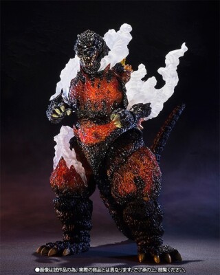 Premium Bandai S.H.MonsterArts Godzilla 1995 Ultimate Burning ver. Action Figure-image