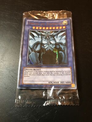 Yugioh Legendary Collection LC1 Promo GOD CARDS, DarkMagician, BlueEyes, RedEyes-image