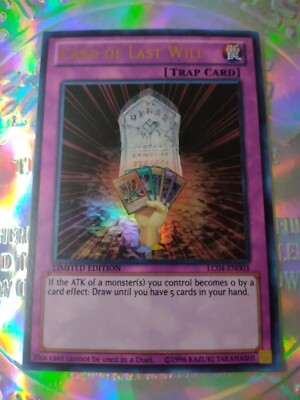 Yu-Gi-Oh! TCG Card of Last Will Legendary Collection LC04-EN003 BEND ORIGINAL-image
