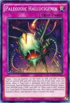 Yu-Gi-Oh! TCG Paleozoic Hallucigenia 2017 Mega Tins Pack MP17-EN123 1st Ed NM/M-image