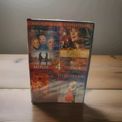 Holiday Romance Collection A 4 DVD Set Christmas Kiss Annie Claus Coming To Town-image