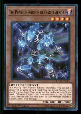 Yugioh The Phantom Knights of Fragile Armor #LEHD-ENC05 Legendary Hero Decks LP-image