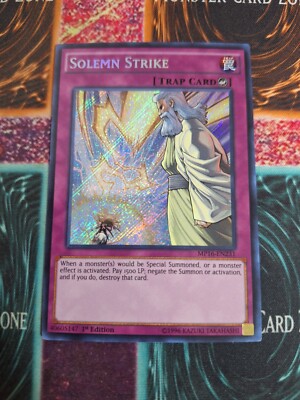 Yu-Gi-Oh! Solemn Strike MP16-EN231 Secret Rare 1st Edition Near Mint-image
