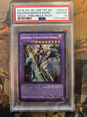 2016 Yu-Gi-Oh! Buster Blader, The Dragon Destroyer Swordsman #MP16-EN210 PSA 10-image