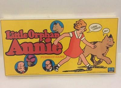 VINTAGE LITTLE ORPHAN ANNIE Board Game - S and R Games 1978-image
