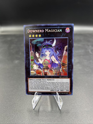 YuGiOh Downerd Magician MP14-EN225 Secret Rare 1st Edition NM-image