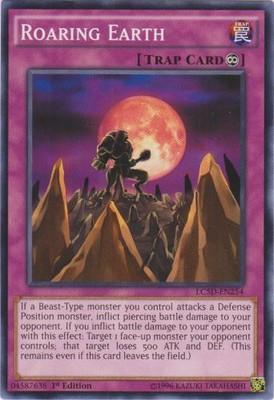 Roaring Earth - LC5D-EN254 - Common - 1st Edition Near Mint Legendary Collection-image