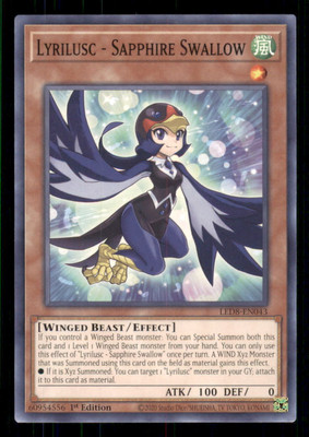 Yugioh Lyrilusc #LED8-EN043 Legendary Duelists: Synchro Storm LP-image
