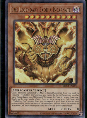 Yu-Gi-Oh! The Legendary Exodia Incarnate LDK2-ENY01 Ultra Rare Unlimited NM-image