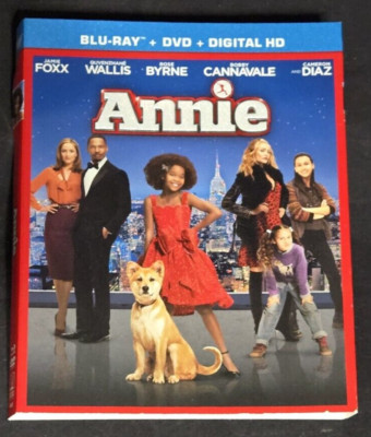 SONY PICTURES - ANNIE - BLU-RAY & DVD COMBO - JAMIE FOXX - 2014-image
