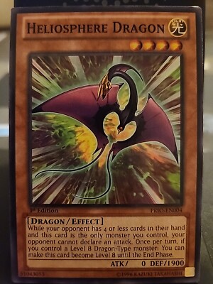 Heliosphere Dragon - 1st Edition - Yugioh Light Monster - Vintage-image