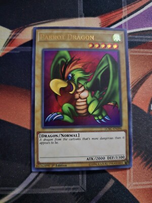 Yugioh Parrot Dragon LCKC Ultra Rare 1st Edition-image