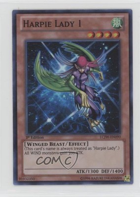 Harpie Lady 1 1st Ed. YuGiOh Legendary Collection 4: Joey's World Mega-Pack 00jz-image