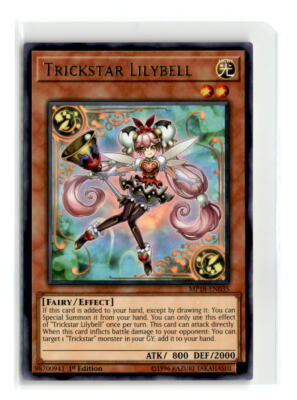 Trickstar Lilybell - MP18-EN035 1st Edition Rare - YuGiOh-LP-image