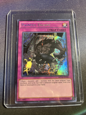 Yugioh Painful Escape MP16-EN162 Secret Rare 1st Edition-image