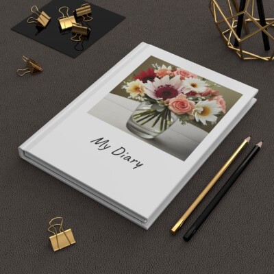 Hardcover Journal Floral Matte from All Around Journals-image
