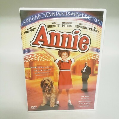 Annie 1982 (DVD, 2003, Special Anniversary Edition) Carol Burnett NEW, SEALED-image