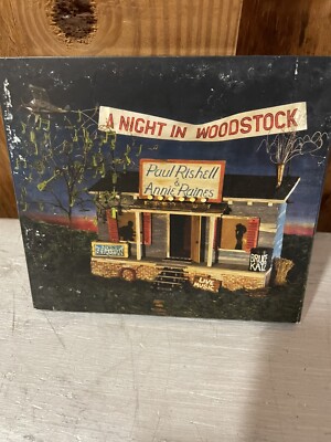 Paul Rishell & Annie Raines : A Night in Woodstock CD Signed Both Artist-image
