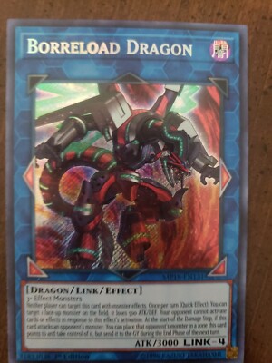Yu-Gi-Oh! TCG Borreload Dragon 2018 Mega-Tin Mega Pack MP18-EN131 1st Edition...-image