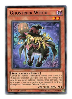 Ghostrick Witch - MP14-EN140 1st Edition - YuGiOh-LP-image