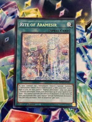 Rite of Aramesir MP23-EN264 25th Anniversary Tin: Dueling Heroes Mega Pack...-image