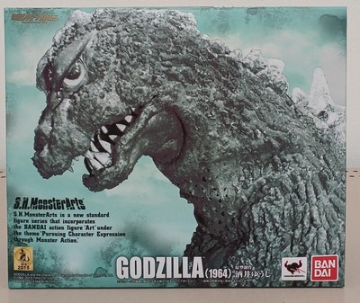 BANDAI S.H.MonsterArts Godzilla 1964 Emergence Ver Tamashii Web Exclusive Figure-image
