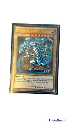Yu-Gi-Oh! TCG Blue-Eyes White Dragon (Version 3) Legendary Collection Kaiba Mega-image