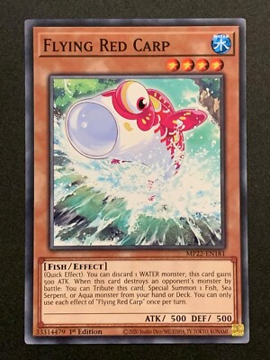 Flying Red Carp | MP22-EN181 | Common | 1st Edition | Mega Tin 2022 | YuGiOh TCG-image