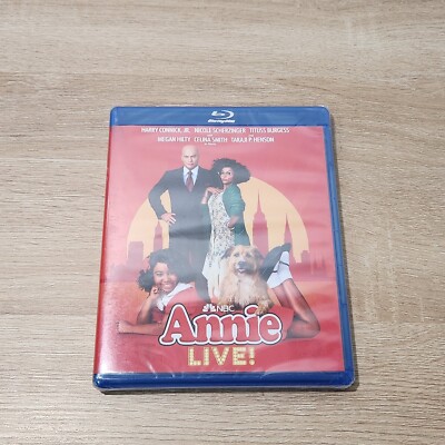 ANNIE LIVE New Sealed Blu-ray 2021 Harry Connick Jr-image