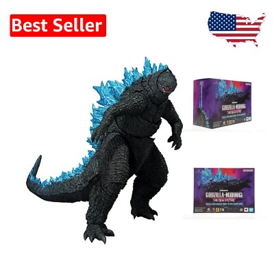 Officially Licensed S.H.MonsterArts Godzilla x Kong Action Figure - 9.1 Inches-image