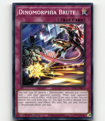 Yugioh Dinomorphia Brute 25th Anniv. Tin: Dueling Heroes Mega Pack-image