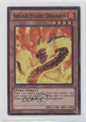 2012 Yu-Gi-Oh! Legendary Collection 3: Yugi's World SR Solar Flare Dragon 00jz-image