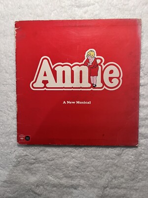 Annie A New Musical Gatefold 34712 Soundtrack 12in Album Vinyl Record LP-image