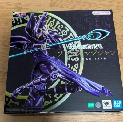S.H.MonsterArts Yu-Gi-Oh! Dark Magician TAMASHII NATIONS Bandai Japan-image
