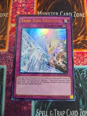 Yu-Gi-Oh! Yang Zing Creation MP15-EN116 Ultra Rare 1st Edition Near Mint-image