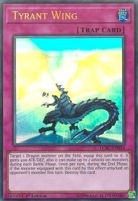 Yugioh! Tyrant Wing - LCKC-EN054 - Ultra Rare - 1st Edition Near Mint, English-image