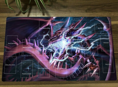 NEW YGO Duel Monsters Osiris the Sky Dragon CCG TCG Card Game Mat + Bag-image