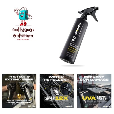 Upgraded 2.0 Formula - Deck & Hull Ceramic Polymer Top Coat Sealant Spray for...-image