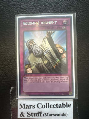 Yugioh Solemn Judgment LCYW-EN152 Legendary Collection 3: Yugi's World 1st ed-image