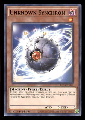 Yugioh Unknown Synchron #LED8-EN049 Legendary Duelists: Synchro Storm LP-image