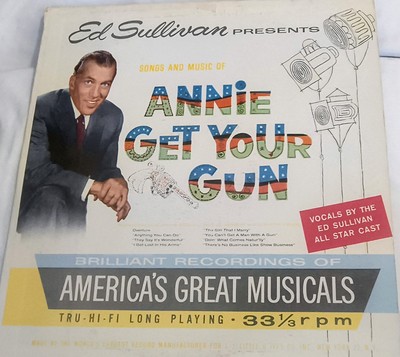 Ed Sullivan Presents Songs And Music Of Annie Get Your Gun-Vinyl LP-1960-ES8-image